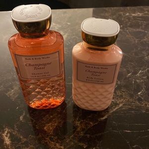 Bath and Body Set: Champagne Toast